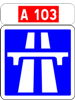 Autoroute A103