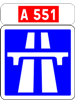 Autoroute A551