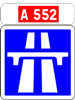 Autoroute A552
